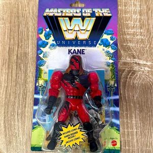 Masters of the WWE Universe “Kane” Figure + Comic, Retro, Toy, Collector’s